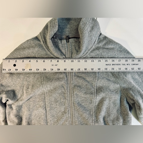 Eddie Bauer Jacket Long Zip-Up Terry Knit Size XL Gray SZ LIKE NEW! - Picture 11 of 13